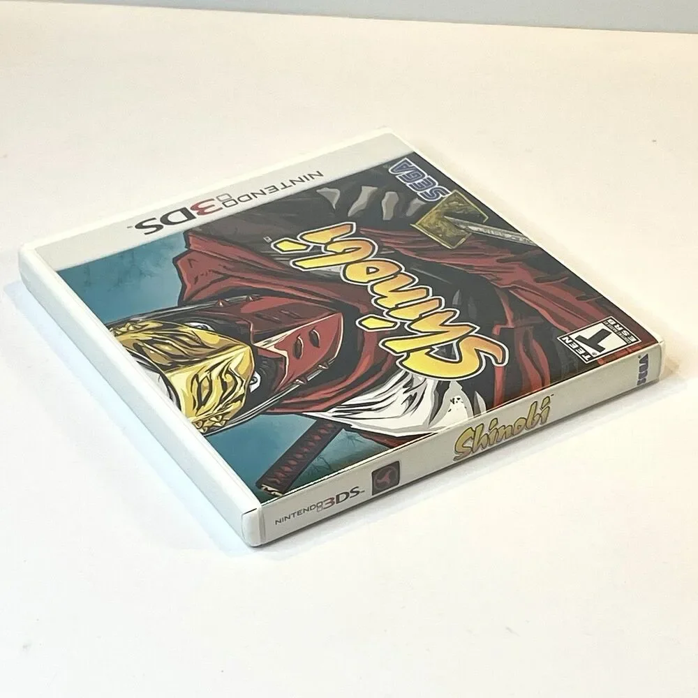SHINOBI Nintendo 3DS Game With Case And Manual Tested Genuine Fast Ship!